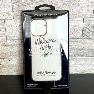 Wallflower iPhone, 13 Pro Max clear case